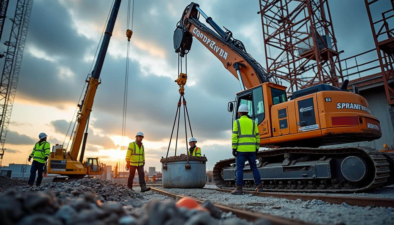 Les règles de sécurité pour le levage sur chantier avec une grue de transport