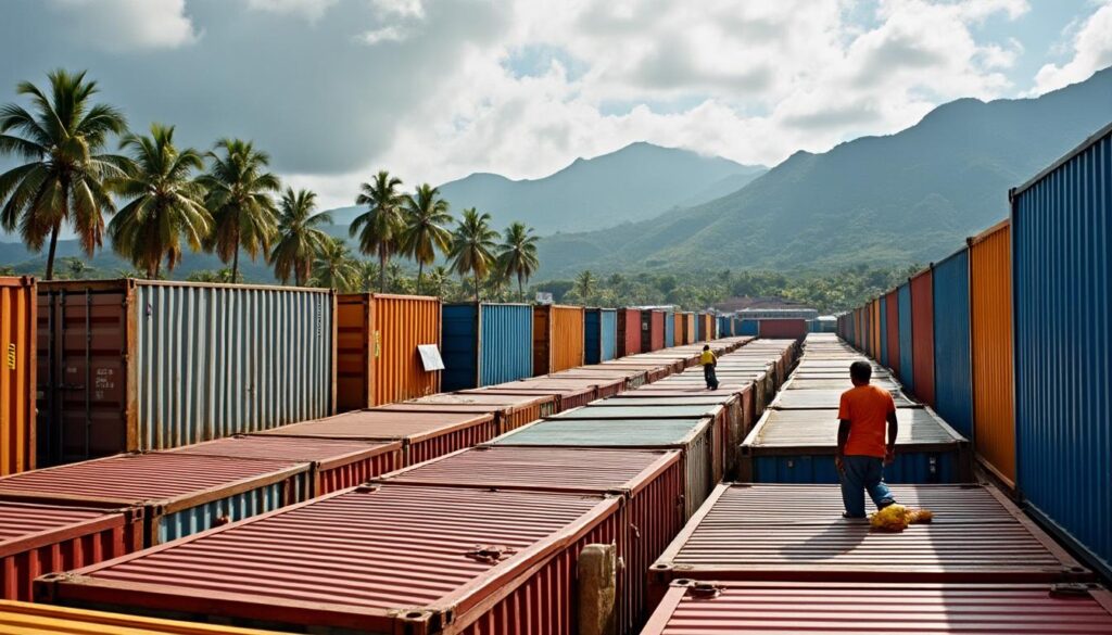 Conteneur à la Réunion : guide complet pour transport et stockage
