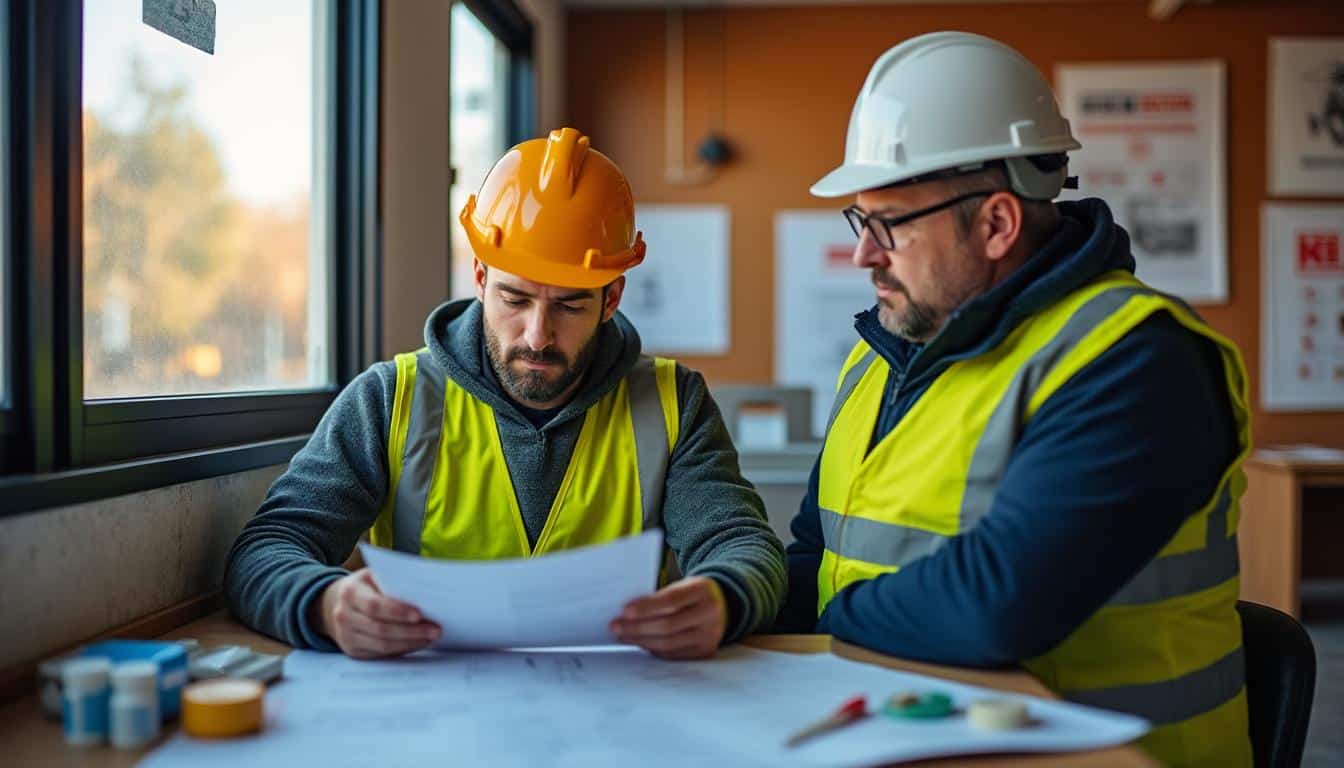 Illustration: Les garanties santé et prévoyance dans le BTP pour bien couvrir un arrêt maladie