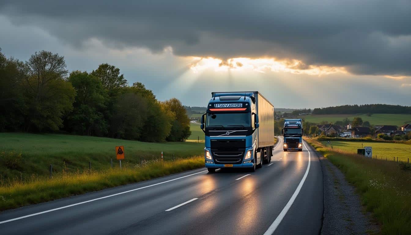 Illustration: Au cœur de la région : découvrir le transport routier dans le Nord et les Hauts-de-France