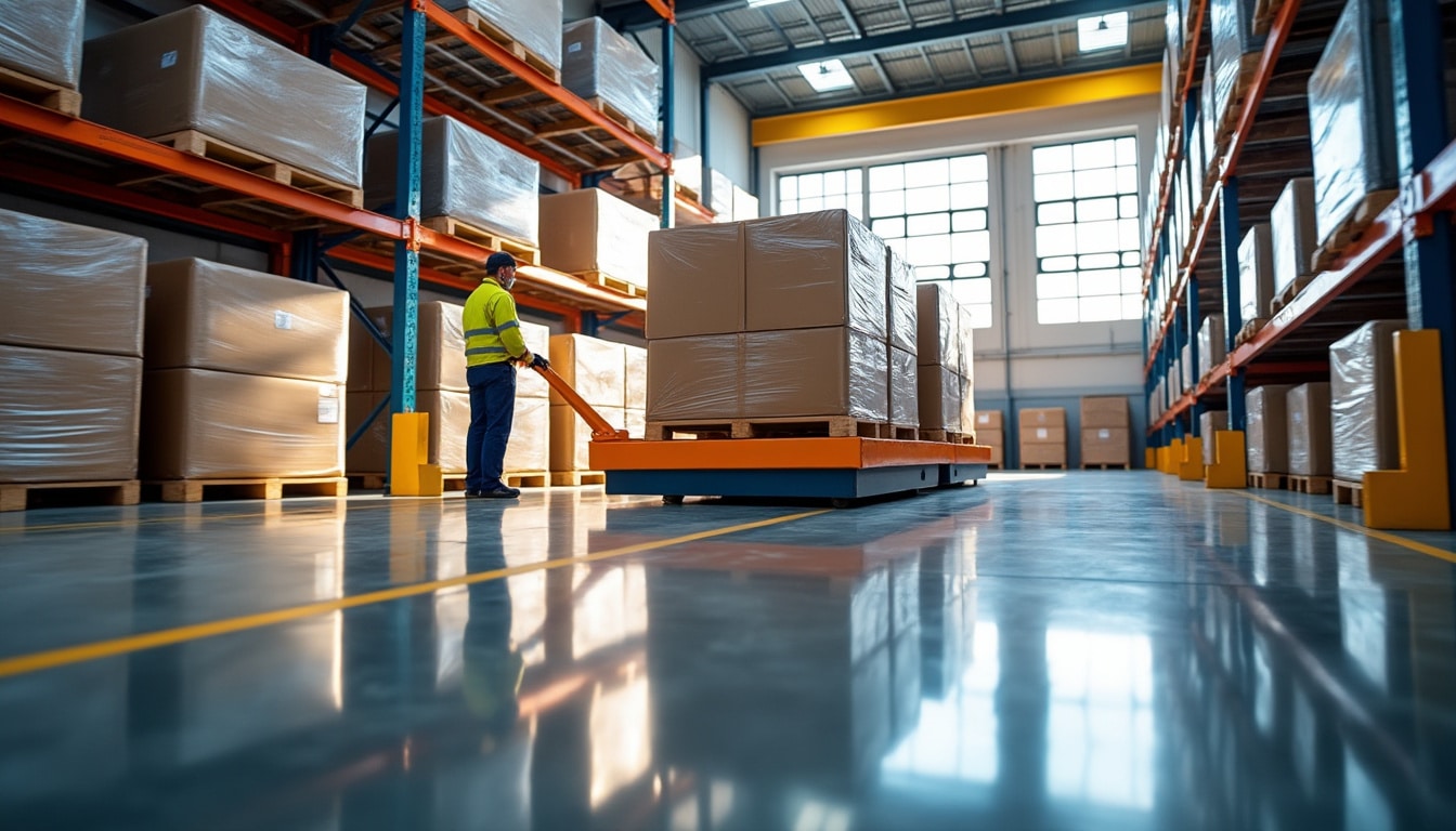 Transport plateau : solution efficace pour charges lourdes et encombrantes