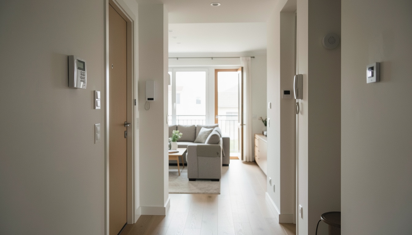Alarme en appartement en copropriété : règles et choix