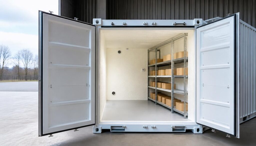 Isolation d’un conteneur pour produits sensibles